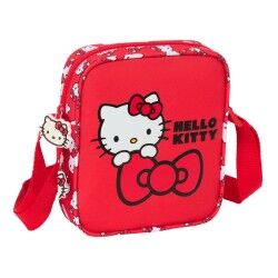 Borsa a Tracolla Hello Kitty Iconic Rosso 16 x 18 x 4 cm