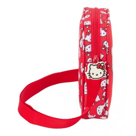 Borsa a Tracolla Hello Kitty Iconic Rosso 16 x 18 x 4 cm