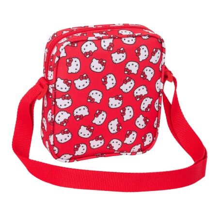 Borsa a Tracolla Hello Kitty Iconic Rosso 16 x 18 x 4 cm