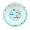 Set di stoviglie per bambini Safta Coches Poliestere 26 x 26 x 9 cm