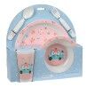 Set di stoviglie per bambini Safta Jirafa Poliestere 26 x 26 x 9 cm