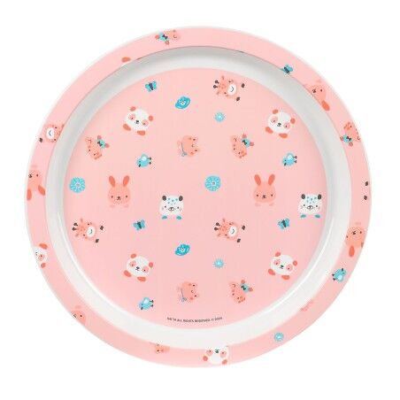 Set di stoviglie per bambini Safta Jirafa Poliestere 26 x 26 x 9 cm