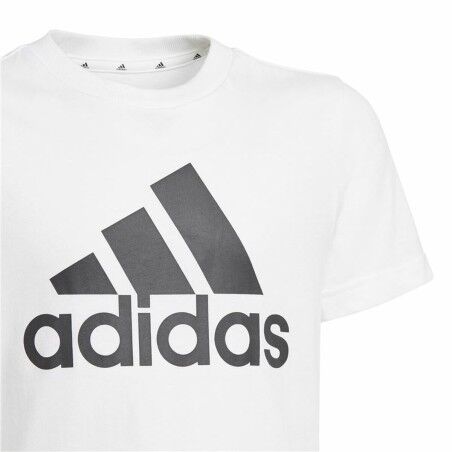 Maglia a Maniche Corte Adidas Essentials  Bianco