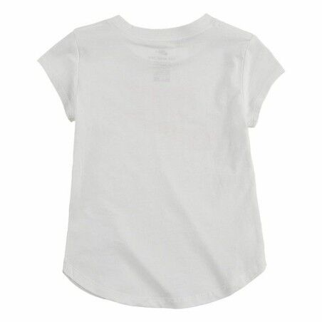 Maglia a Maniche Corte per Bambini Nike Futura SS Bianco