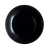 Piatto da pranzo Luminarc Zelie Negro Nero Vetro Ø 25 cm (12 Unità)