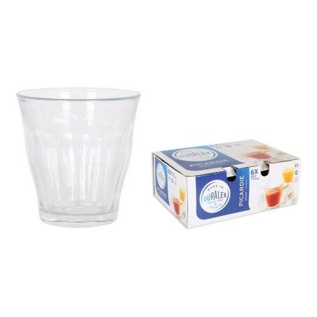 Set di Bicchieri Duralex 1026AB06/6 Trasparente Cristallo 200 ml (6 Unità)