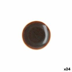 Piatto da pranzo Ariane Decor Marrone Ceramica Ø 15 cm (24 Unità)