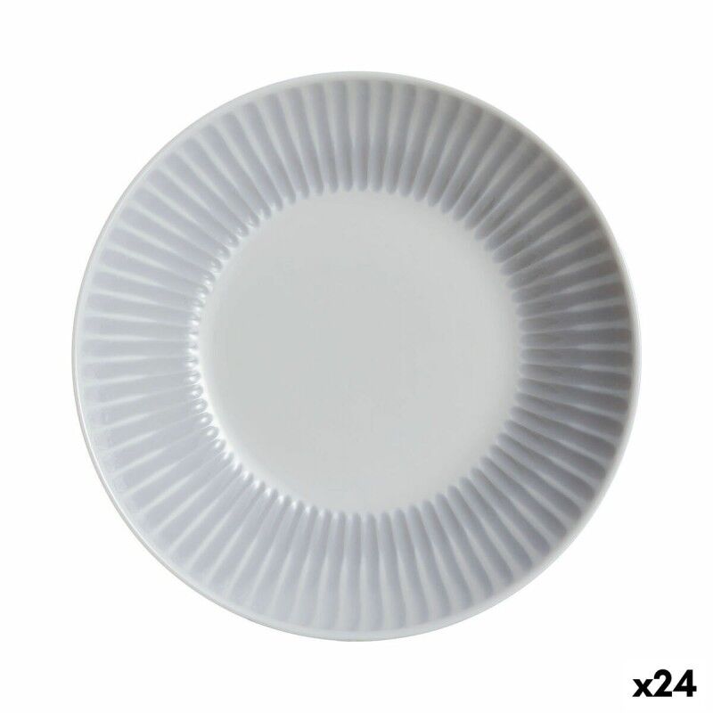 Piatto Fondo Luminarc Cottage Grigio Vetro 20 cm (24 Unità) Piatto Fondo Luminarc Cottage Grigio Vetro 20 cm (24 Unità)