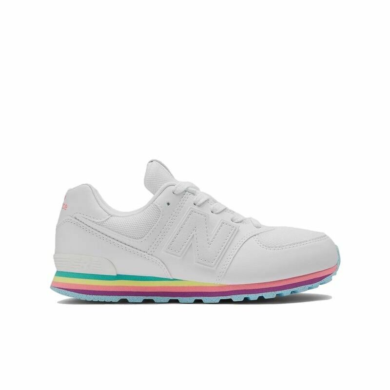 Scarpe Sportive per Bambini New Balance 574 Core Bianco Scarpe Sportive per Bambini New Balance 574 Core Bianco