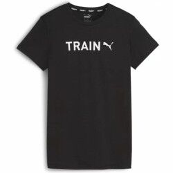 Maglia a Maniche Corte Donna Puma Nero