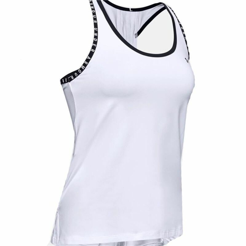 Canotta Donna Under Armour Knockout Bianco Canotta Donna Under Armour Knockout Bianco