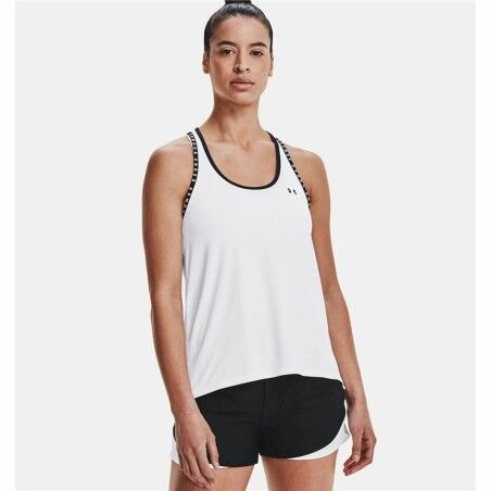 Canotta Donna Under Armour Knockout Bianco