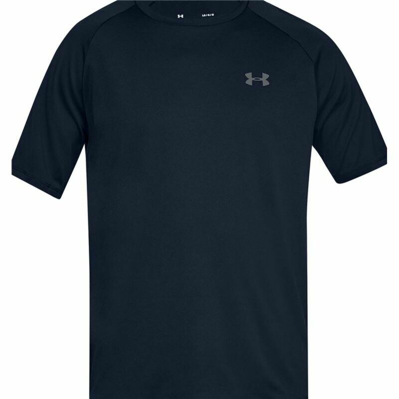 Maglia a Maniche Corte Uomo Under Armour Nero Maglia a Maniche Corte Uomo Under Armour Nero