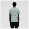 Maglia a Maniche Corte Uomo New Balance Sport Essentials Barrel Azzurro Chiaro