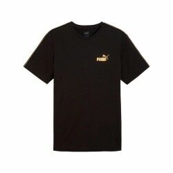 Maglia a Maniche Corte Uomo Puma Ess Tape Minimal Gold