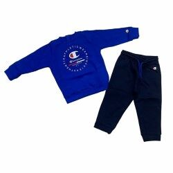 Completo Sportivo per Neonati Champion Crewneck Suit  Azzurro