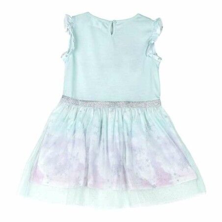 Vestito Frozen Turchese Bambina