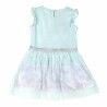 Vestito Frozen Turchese Bambina