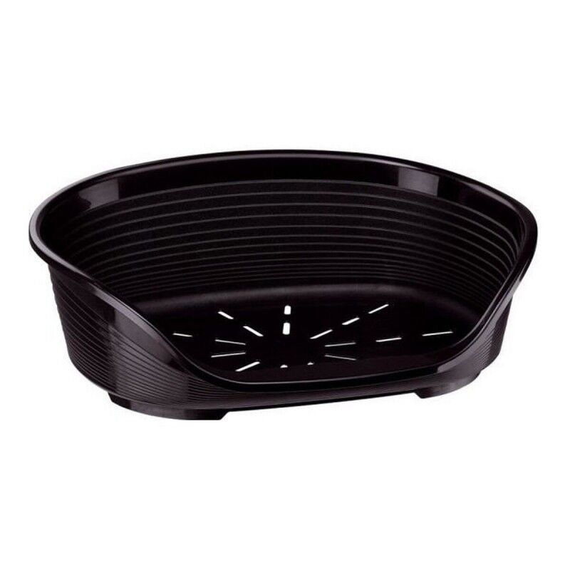 Cuccia per Cani Ferplast Siesta Deluxe 8 Nero 82 x 59,5 x 25 cm Cuccia per Cani Ferplast Siesta Deluxe 8 Nero 82 x 59,5 x 25 cm