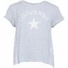 Maglia a Maniche Corte per Bambini Converse Mix Flyaway Grigio chiaro