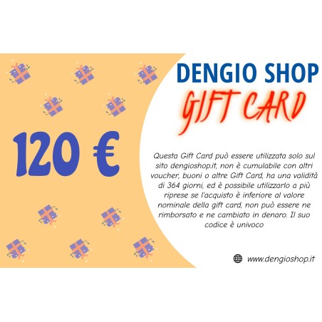 DenGio Shop Gift Card 120