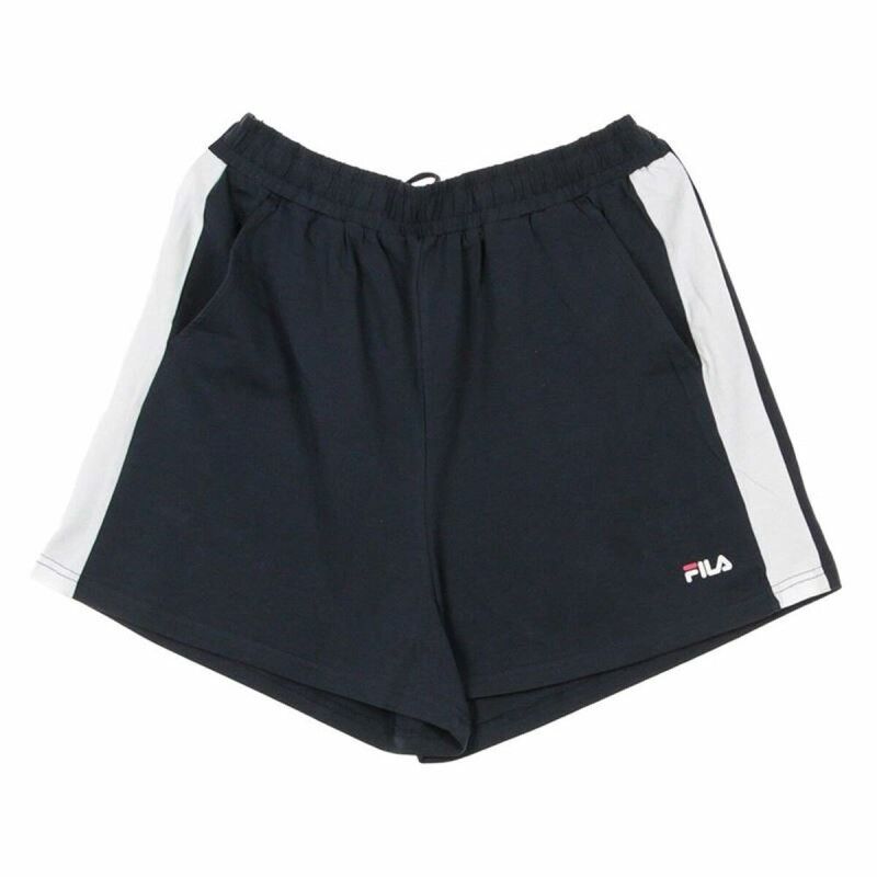 Pantaloni Corti Sportivi da Uomo Fila Sportswear Nero Pantaloni Corti Sportivi da Uomo Fila Sportswear Nero