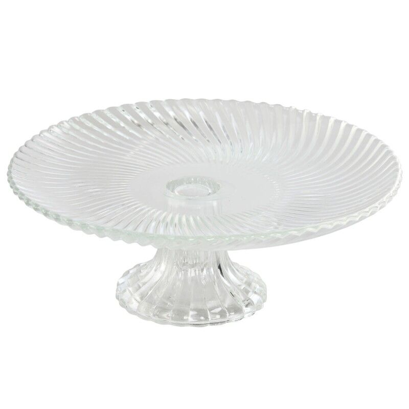 Piatto da pranzo Home ESPRIT Trasparente Cristallo 20,5 x 20,5 x 7,5 cm Piatto da pranzo Home ESPRIT Trasparente Cristallo 20,5 x 20,5 x 7,5 cm