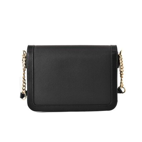 Borsa a Tracolla Michael Kors Leida Nero 24 x 17 x 6 cm
