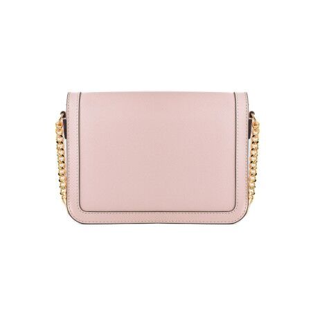 Borsa a Tracolla Michael Kors Leida Rosa 23 x 17 x 6 cm
