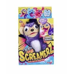 Peluche con Suono Simba Screamerz Scimmia 30 cm Viola