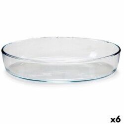 Teglia da Cucina Pasabahce Borcam Ovalada 2,3 L 22 x 6 x 30,5 cm (6 Unità)