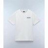 Maglia a Maniche Corte Uomo Napapijri S-Linth Ss Bianco