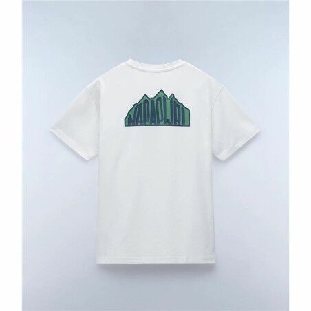 Maglia a Maniche Corte Uomo Napapijri S-Linth Ss Bianco