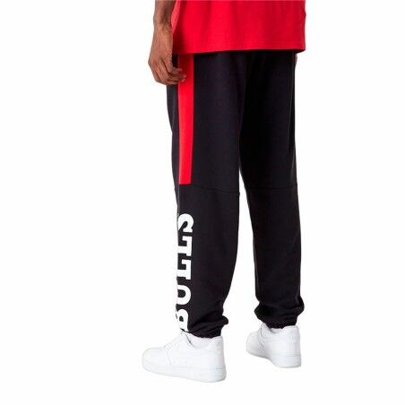 Pantalone per Adulti New Era NBA Colour Block Chicago Bulls Nero Uomo