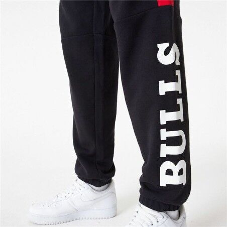 Pantalone per Adulti New Era NBA Colour Block Chicago Bulls Nero Uomo