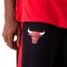 Pantalone per Adulti New Era NBA Colour Block Chicago Bulls Nero Uomo
