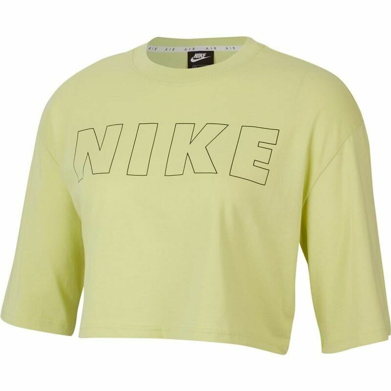 Top Sportivo Donna Nike Air Verde Chiaro Top Sportivo Donna Nike Air Verde Chiaro
