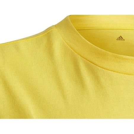 Maglia a Maniche Corte per Bambini Adidas Future Pocket Giallo