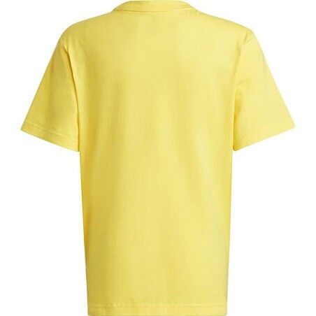 Maglia a Maniche Corte per Bambini Adidas Future Pocket Giallo