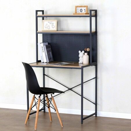 Scrivania con scaffali Max Home Acciaio Melammina Truciolare 84 x 148 x 50 cm