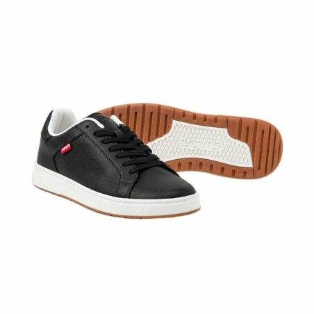 Scarpe da Tennis Casual Uomo Levi's Piper Nero