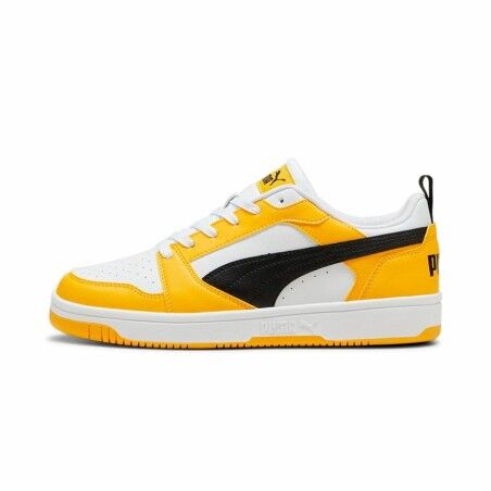 Scarpe da Tennis Casual Uomo Puma Rebound V6 Low Giallo