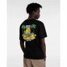 Maglia a Maniche Corte Uomo Vans Down Time Nero