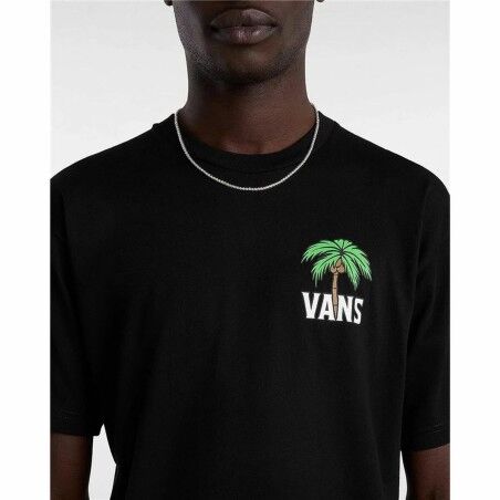 Maglia a Maniche Corte Uomo Vans Down Time Nero