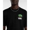 Maglia a Maniche Corte Uomo Vans Down Time Nero