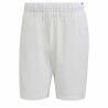 Pantaloni Corti Sportivi da Uomo Adidas Club Stetch Bianco
