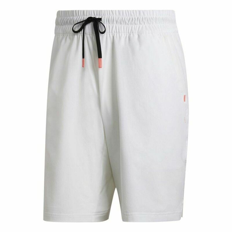 Pantaloni Corti Sportivi da Uomo Adidas Ergo Bianco Pantaloni Corti Sportivi da Uomo Adidas Ergo Bianco