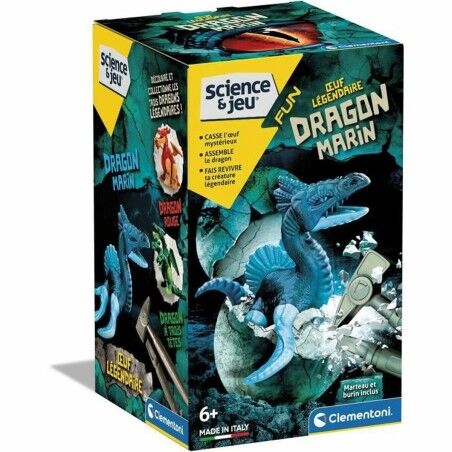 Drago Baby Born Legendary egg - Marin Dragon Azzurro