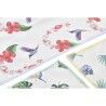 Panno da Cucina DKD Home Decor Grigio Tropicale 3 Pezzi