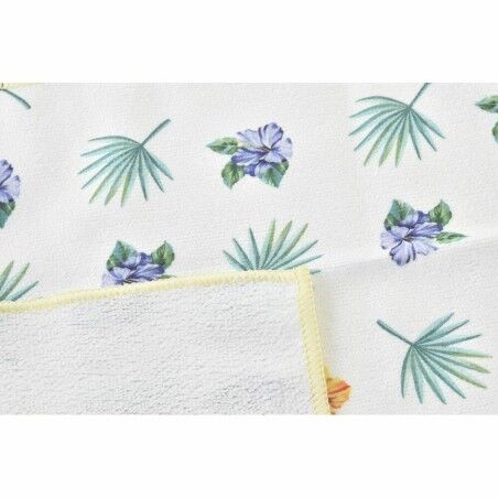 Panno da Cucina DKD Home Decor Grigio Tropicale 3 Pezzi